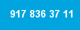 917 836 37 11 917 836 37 11